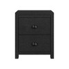 Galano Cinzia 2-Drawer Nightstand Effortless Assembly (Set of 2) - 18.1''W x 15.1''D x 22.3''H - 3 of 4
