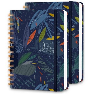 Belatt Lined Spiral Journal Notebook, A5 College Ruled Notebook for Journaling, Note-Taking, and Daily Planning, Durable Hardcover with Elegant Design - 1 of 4