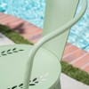 Maggift Patio Seating Sets Outdoor, Featuring Unique Design, Ideal for Chats, Perfect for Gardens, Living Spaces, Green, 20.75"*20.5"*30.25" - 4 of 4