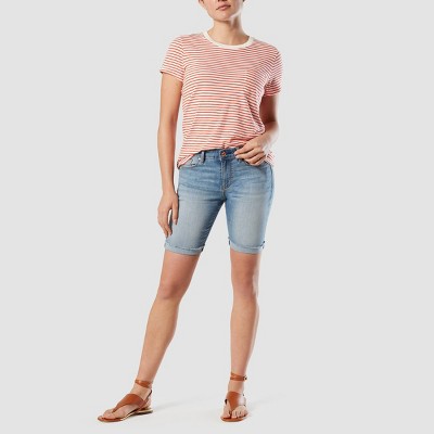 women's denizen jean shorts