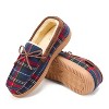 Dearfoams Men's Pierce Microsuede Moccasin House Shoe Slipper - 3 of 4