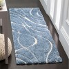 Florida Shag SG471 Power Loomed Indoor Rugs - Safavieh - 2 of 4