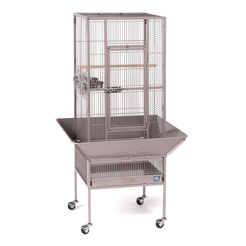 Prevue fashion stainless steel bird cage