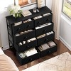 WOWLIVE 10-Drawer Dresser with Fabric Storage, Chest of Drawers for Bedroom - 4 of 4