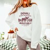 Simply Sage Market Denali National Park and Reserve Alaska EST. 1917 Lightweight Garment Dyed Sweatshirt - 3 of 4
