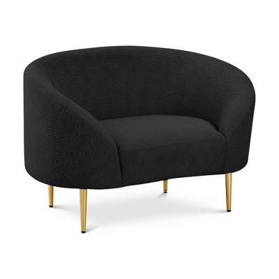 Meridian Furniture,Ritz Boucle Fabric Chair