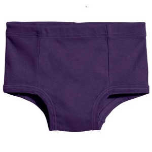 City Threads USA-Made Boys and Girls Soft Cotton Simple Brief - 1 of 3