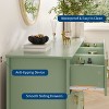 Dresser for Bedroom with 7 Drawers, 54" Wide Modern Chest of Drawers with Metal Handle, Wood Drawer Organizer for Bedroom, Living Room, Hallway - 4 of 4