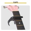 TopComfy Toy Guitars and String Instruments Dreadnought Barrel Shaped Cutaway Acoustic Guitar Kids Fun Accessories For Kids, Pink, 43.31"*19.29"*5.71" - 4 of 4