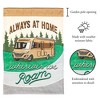 Magnolia Garden Always at Home Wherever We Roam RV 29 x 42 Inch Polyester Garden Flag - 2 of 2