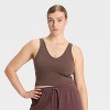 Women's Flex V-Neck Cropped Sports Bra - All In Motion™ - 4 of 4