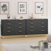 Whizmax Dresser for Bedroom with 8 Drawer, TV Stand Dressers Chest of Drawers for Living Room Hallway Entryway - image 4 of 4