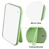 Unique Bargains Foldable Makeup Mirror Dressing Desk Bedroom Travel Portable Mirror for Girl Women - 3 of 4