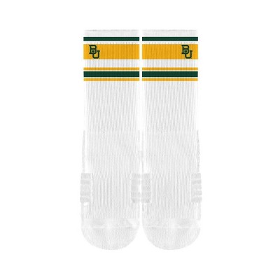 NCAA Baylor Bears Adult Retro Crew Socks - M/L