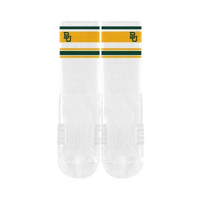 NCAA Baylor Bears Adult Retro Crew Socks - M/L