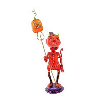 Jorge De Rojas Trick Or Treat Tabby - One Halloween Figurine 11 Inches ...