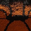 18"x18" Sparkle Pumpkin Halloween Square Throw Pillow Black/Orange - Lush Décor: Sequined, Festive Design - 3 of 4