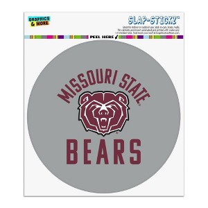 Missouri State Secondary Logo Automotive Car Window Locker Circle Bumper Sticker - 1 of 4
