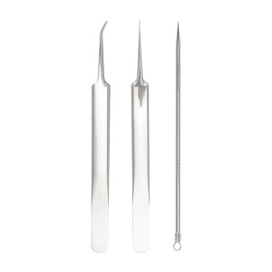 Unique Bargains Facial Pimple Extractor Tool Kit 1 Set - 1 of 4