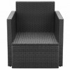 vidaXL Patio Chair, Patio Dining Chair with Cushion, All Weather Patio Furniture Single Chair - 4 of 4