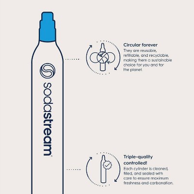 SodaStream 60L CO2 Spare Carbonator