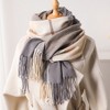 Anna-Kaci Soft Winter Plaid Scarf with Warm Cozy Feel and Fringe Trim 78.5×26 Inches - 2 of 4