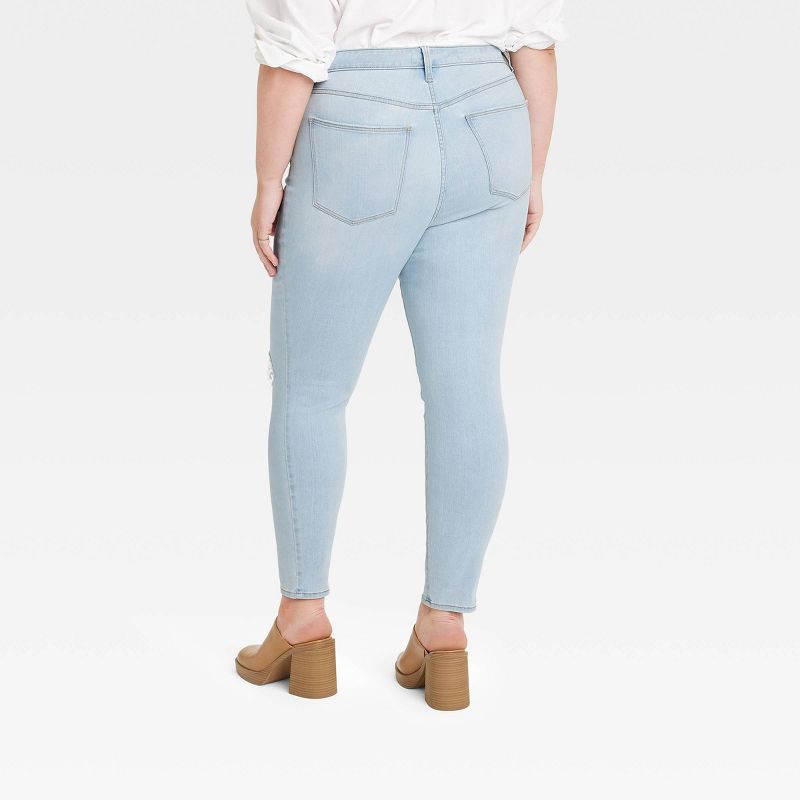 Women's High-Rise Skinny Jeans - Universal Thread™, 3 of 5