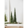 Melrose PVC Bottle Brush Pine Tree (Set of 3) - 3 of 3
