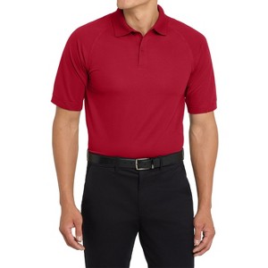Mafoose Men's Short Sleeve Dry Zone Moisture-Wicking Ottoman Polo Shirt - 1 of 4