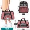 PetAmi Airline Approved Pet Carrier for Cat Dog, Soft Sided Travel Supplies Accessories, Ventilated Carrying Bag Kitten Puppy - 2 of 4