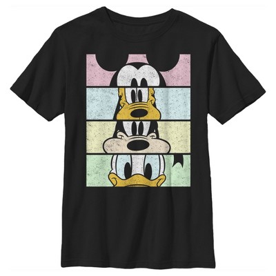 Boy's Disney Mickey & Friends Cropped Portraits T-Shirt