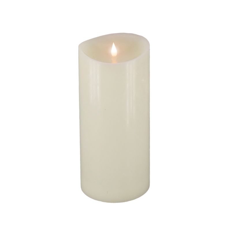 11" HGTV LED Real Motion Flameless Ivory Candle Warm White Light - National Tree Company, 1 of 4
