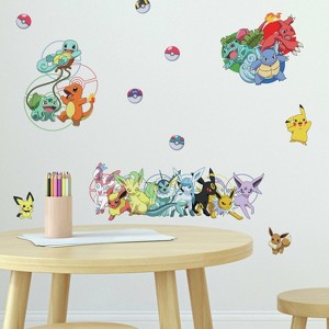 Pokemon Favorite Character Peel and Stick Kids' Wall Decal - RoomMates - 1 of 4