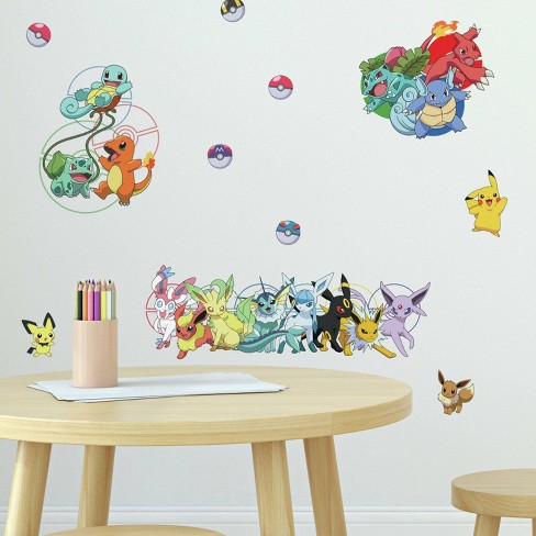 Pokemon Favorite Character Peel And Stick Kids' Wall Decal - Roommates :  Target