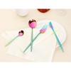 REGALWOVEN Stainless Steel Mirror Polished Flatware with Knife Spoons and Fork 24 Pieces - 4 of 4