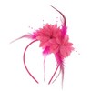 Unique Bargains Women's Flower Feathers Headband 1 Pc - 3 of 4