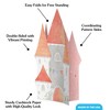Big Dot of Happiness 3D Princess Castle Centerpiece Table Decorations, Freestanding Princess Party Centerpieces Decor - 8 Count - 3 of 4