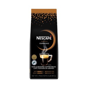 Nescafé Espresso Whole Roasted Coffee Beans, 2 lb Bag - 1 of 4