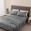 Solid Fleece Sheet Set - Isla Jade - 2 of 4
