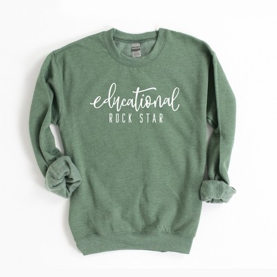 Simply Sage Market Women's Educational Rock Star Gildan Sweatshirt
