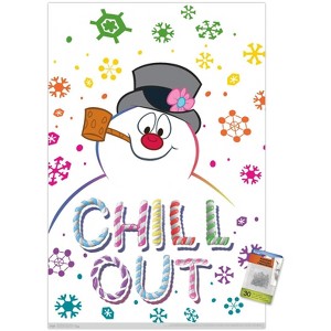 Trends International Frosty The Snowman - Chill Out Unframed Wall Poster Prints - 1 of 4