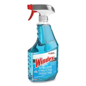Windex Ammonia-D Glass Cleaner, Fresh, 32 oz Spray Bottle