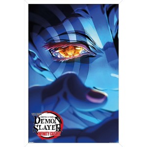 Trends International Demon Slayer: Infinity Castle (2025) - Akaza Key Art Framed Wall Poster Prints - 1 of 4