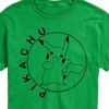 Men's - Pokémon - Pikachu Circle Short Sleeve Graphic T-Shirt - 2 of 4