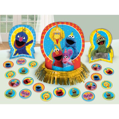 Birthday Express Sesame Street Table Decoration Kit