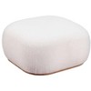 Zuo Pisco Ottoman Beige & Black - 4 of 4