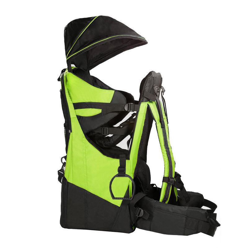 ClevrPlus Deluxe Outdoor Child Backpack Baby Carrier Light Outdoor Hiking, Green, 2 of 8