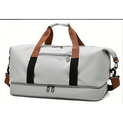MaseiKar 1 Large Capacity Travel Bag, Luggage Bag, Dry Wet Separation Large Capacity Travel Bag,Casual Outdoor Travel Bag Handbag,Yoga Bag