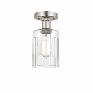 Hadley - 1 Light Semi-Flush Mount In Art Deco Style-9.75 Inches Tall and 4.5 Inches Wide - 1 of 1