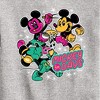 Boys' - Disney - Mickey Collage Graphic Long Sleeve Fleece Sweatshirt - 2 of 4